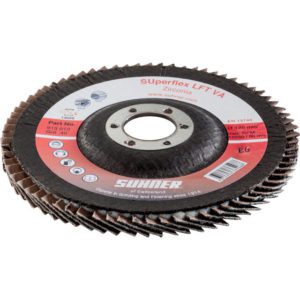 Flap discs zirconia aluminia conical LFT SUperflex