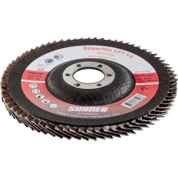 Flap discs zirconia aluminia conical LFT SUperflex