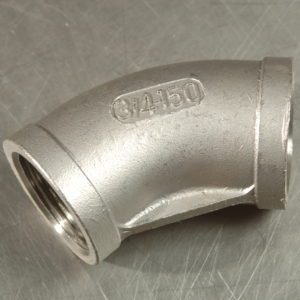 BSP Elbow 316 45 Deg F & F