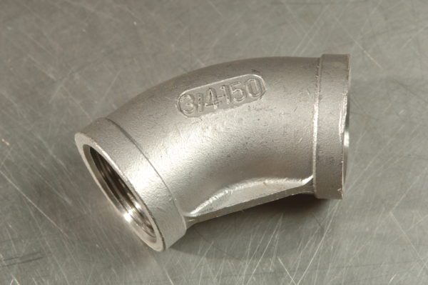 BSP Elbow 316 45 Deg F & F
