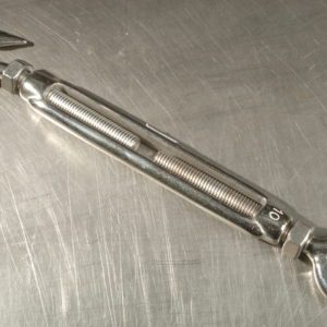 Turnbuckle Hook-Eye 6mm 316