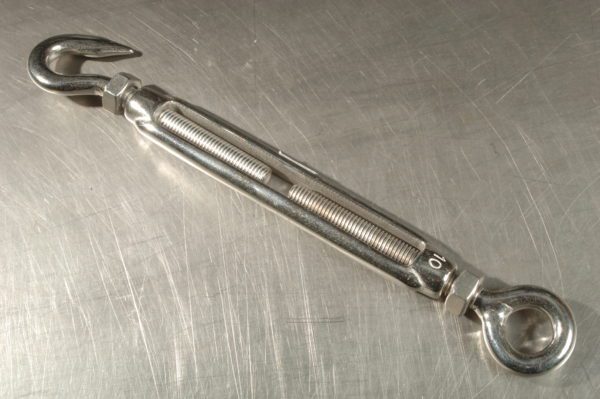 Turnbuckle Hook-Eye 8mm 316