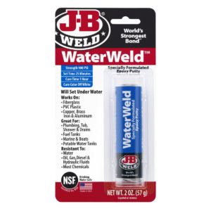 JB Weld Waterweld Stick Epoxy Putty 57gm -261452