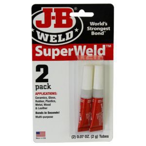 JB Weld SuperWeld Super Glue Twin Pack -261501