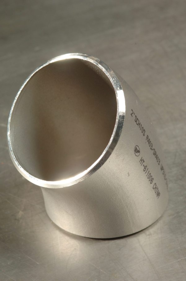 Buttweld Pipe Elbow - 45 degree - Image 2